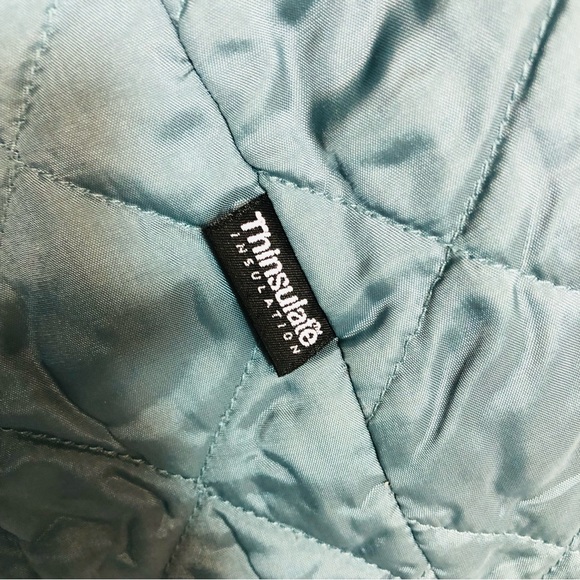 J CREW Wool Cashmere Slate Blue Double Breasted Pea Coat - Picture 8 of 10